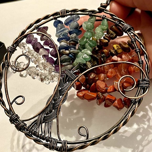 ๐HP2x ๐ Large Tree of Life Chakra Pendant (NIB) - Picture 3 of 6